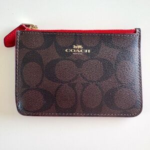 Coach zipper case